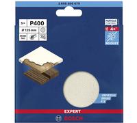 Bosch Accessories EXPERT M480 2608900679 Grille abrasive pour ponceuse excentrique non perforé Grain 400 (Ø) 125 mm 5 pc(s)