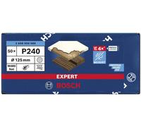 Bosch Accessories EXPERT M480 2608900686 Grille abrasive pour ponceuse excentrique non perforé Grain 240 (Ø x L) 125 mm x 125 mm 50 pc(s)