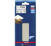 Bosch Accessories EXPERT M480 2608900739 Grille abrasive pour ponceuse orbitale non perforé Grain 220 (L x l) 133 mm x 80 mm 10 pc(s)