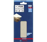 Bosch Abrasifs réticulés EXPERT M480 10x Ø 80x133 mm Grain 240 pour peinture sur bois, bois dur