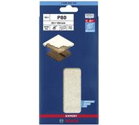 Bosch Feuille abrasive EXPERT M480 2608900743 Grain 80 93×186 mm non perforée 10 pièces