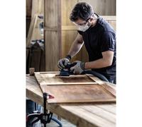 Bosch Accessories EXPERT M480 2608900744 Grille abrasive pour ponceuse orbitale non perforé Grain 100 (L x l) 186 mm x 93 mm 10 pc(s)