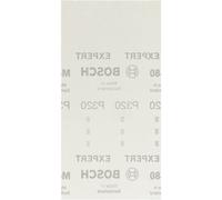 Bosch Accessories EXPERT M480 2608900768 Grille abrasive pour ponceuse orbitale non perforé Grain 320 (L x l) 230 mm x 115 mm 10 pc(s)