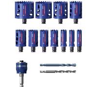 Bosch Accessories EXPERT Tough 2608900448 Jeu de scies-cloches 14 pièces 20 mm, 22 mm, 25 mm, 32 mm, 35 mm, 40 mm, 44 mm, 51 mm, 60 mm, 68 mm, 76 mm 14 pc(s)