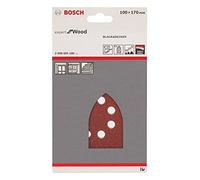 Bosch Accessories Feuille Abrasif pour Ponceuses Multi, 60/120/240 Grain, 100mm x 170mm, Lot de 6