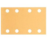 Bosch Accessories Feuille Abrasive pour Ponceuses Orbitales, 120 Grain, 80mm x 133mm, Lot de 10