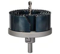 Bosch Accessories Kit de 6 pièces pour couronne de scie (métaux non ferreux, bois, plastique, Ø 46-81 mm, accessoires pour perceuses)