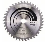 Bosch Accessories Optiline 2608640670 Lame de scie circulaire au carbure 250 x 30 x 3.2 mm Nombre de dents: 40 1 pc(s)