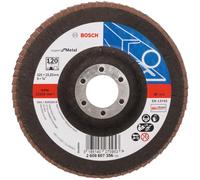 Bosch Disque segmenté X551 2608607356 – Ø 125 mm – Ø perçage 22.33 mm – Grain 120 – Acier – 1 pc