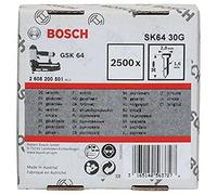 Bosch Pointes à tête fraisée SK64 50G 2608200505 – 50 mm x 2 mm, galvanisées, lot de 2500