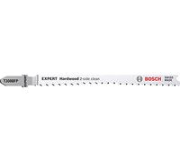 Bosch Accessories Professional 3x Lames de scie sauteuse Expert 'Hardwood 2-Side Clean' T 308 BFP (pour Comptoir de cuisine, Panneaux plastifiés, Longueur 117 mm, Accessoire Scie sauteuse) 5 - 50 mm