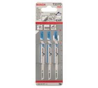 Bosch Accessories Professional 3x Lames de scie sauteuse T 227 D Special for Alu (pour Aluminium, Accessoire Scie sauteuse) Gris 3 - 15 mm