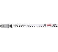 Bosch Lame de scie sauteuse EXPERT 'Wood 2-side clean' T 308 BO – 117 mm HCS, 3 pièces (2608900554)