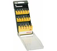 Bosch Accessories Promoline 2607019453 Jeu d'embouts 15 pièces vis à fente, cruciforme Phillips, vis Pozidriv, 6 pans intérieurs