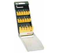 Bosch Accessories Promoline 2607019453 Jeu d'embouts 15 pièces vis à fente, cruciforme Phillips, vis Pozidriv, 6 pans intérieurs