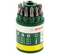 Bosch Accessories Promoline 2607019454 Jeu dembouts 10 pièces vis à fente, cruciforme Phillips, vis Pozidriv