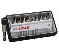 Bosch Accessories Robust Line 2607002569 Jeu d'embouts 19 pièces carré intérieur (Robertson)