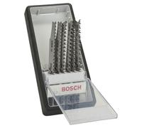 Bosch Accessories Robust Line / 2607010572 Coffret de lames pour scie sauteuse 6 pièces Bois Tige en T