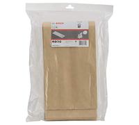 Lot de 5 sac-filtres en papier BOSCH 2607432036 - Pour GAS 55 M AFC