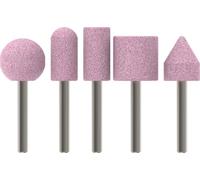 Set de meules sur tige, 5 pièces Bosch 1609200286