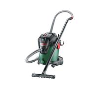 Bosch AdvancedVac 20 300 AW - Aspirateur Eau & Poussière 20L, 1200W, 300 AW, Dépression 260 mbar, Flux d'air 70 L/s, Noir/Vert, Flexible 35mm