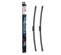 Bosch Aerotwin A 099 S - Jeu de 2 Balais d'essuie-glaces - 650 mm / 650 mm | Jeu de 2 Balais d'essuie-glaces de Remplacement Avant - Livrés avec Adaptateur Pré-assemblé