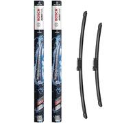 Bosch Aerotwin Aerotwin eA 929 S - Jeu de 2 Balais d'essuie-glaces de Remplacement Avant - Livrés avec Adaptateur Pré-assemblé - 600 mm / 475 mm - Boîte réduite pour moins de déchets