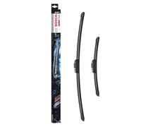 Bosch Balais d'essuie - glace plats Aerotwin AR659S, Longueur: 650mm/360mm - 1 paire de balais avant - Pour véhicules avec direction/volant à droite uniquement (UK)