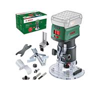Bosch Affleureuse sans fil AdvancedTrimRouter 18V-8 (sans batterie, système 18V, moteur sans charbon, accessoires supplémentaires, dans un carton) - Édition Amazon