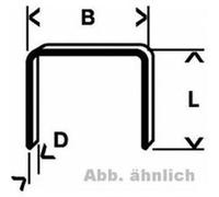 bosch agrafes a fil fin type 58 - 13 x 0,75 x 12 mm - lot de 1000 G