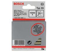 BOSCH Agrafeuse étroite, type 55, laminée 6 x 1,08 x 19 mm (1000 pièces) 1609200389