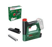 Bosch agrafeuse sans fil UniversalTacker 18V-14 (pour bois durs et tendres ; pour agrafes et clous ; déclenchement par contact ; système 18V ; accessoire de distance ; 1000 agrafes ; sans batterie)