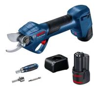 Bosch Pro Pruner Professional cisaille sans fil 2,5 cm 12 V Lithium-Ion (Li-Ion) Noir, Bleu