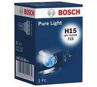 Bosch Ampoule halogène H15 Pure Light 1 987 302 088 – 12V 55/15W – 1 pièce
