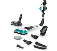Bosch BCS71HYG4 aspirateur balai et balai électrique Batterie Sec&humide HEPA Sans sac 0,3 L 23,5 W Noir, Blanc 3 Ah