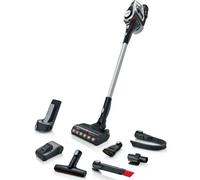 Bosch Serie 8 BSS82SIL1 aspirateur balai et balai électrique Batterie Sec Sans sac Noir, Argent 5 Ah