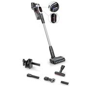 Bosch Aspirateur sans Fil Unlimited 9 BKS931BA sans Fil MicroClean Technology, écran, Compression de poussière, système de Filtration HEPA, Garantie Moteur 10 J, Batterie remplaçable, lumière LED