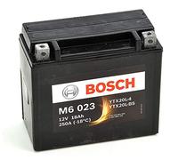 Bosch Automotive M6023 Batterie moto YTX20L-BS - 12V AGM 18A/h-250A