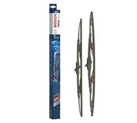 Bosch Balai d'Essuie-Glace Conventionnel Twin Spoiler 582S, Longueur: 550mm/530mm - 1 Paire de Balais avant