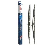 BOSCH Balai d'essuie-glace Kit de Lame d'essuie-glace avec spoiler Avant | Version: Standard | Longueur 1: 600mm | Longueur 2: 600mm 3 397 118 302 Compatible avec BMW 5 Berline E34 7 E32 5 Touring E34