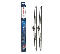 Bosch Balais d'essuie-glace plats Conventionnel Twin 530 – 530/530 mm – 1 paire avant
