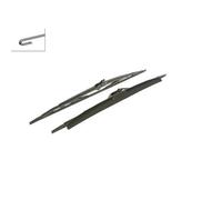 BOSCH Twin spoiler balais d'essuie-glaces classiques 600/600 mm BOSCH - 602 S - ref : 3 397 118 302