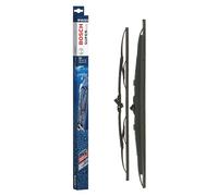 Bosch Balais d'essuie - glace conventionnel Super Plus Spoiler SP22/22S, Longueur: 550mm/550mm - 1 paire de balais avant - Pour véhicules avec direction/volant à droite uniquement (UK)
