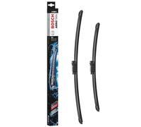 Bosch Balais d'essuie - glace plats Aerotwin A011S, Longueur: 550mm/450mm - 1 paire de balais avant - Pour véhicules avec direction/volant à droite uniquement (UK)