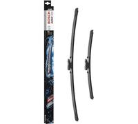 Bosch Balais d'Essuie-Glace Plats Aerotwin A156S, Longueur: 650mm/400mm - 1 Paire de Balais avant