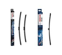 Bosch Balais d'essuie - glace plats Aerotwin A298S, Longueur: 600mm/500mm - 1 paire de balais avant & Balai d'essuie-glace arrière Rear: A332H, Longueur: 330mm - 1 balai arrière