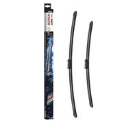 Bosch Balais d'Essuie-Glace Plats Aerotwin A638S, Longueur: 650mm/530mm - 1 Paire de Balais avant