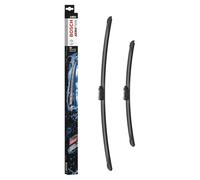 Bosch Balais d'Essuie-Glace Plats Aerotwin A863S, Longueur: 650mm/450mm - 1 Paire de Balais avant