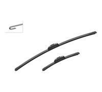 Bosch Balais d'Essuie-Glace Plats Aerotwin Retrofit AR128S, Longueur: 650mm/300mm - 1 Paire de Balais avant