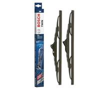 Bosch Balais d'Essuie-Glace Plats Conventionnel Twin 280, Longueur: 280mm/280mm - 1 Paire de Balais avant